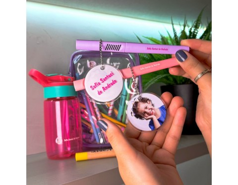 Kit Colégio com foto transparente 